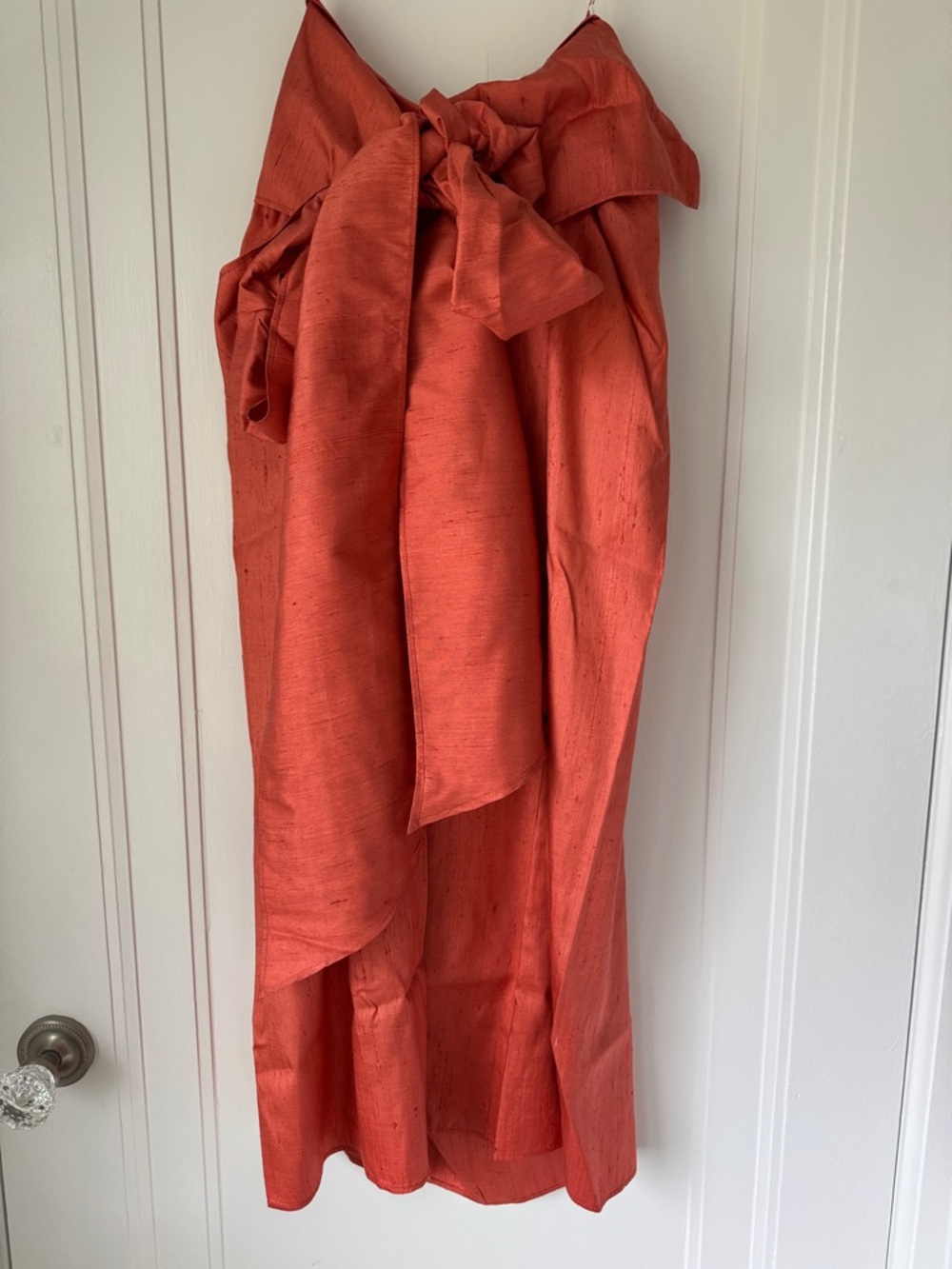 NWT Julia Amory Cartagena skirt S Small in Sienna - Tie Midi Skirt in Coral